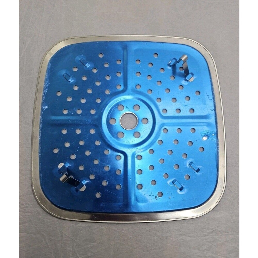 Copper Chef Steamer Tray Insert Stainless Steel 9.5" x 9.5" Base Square